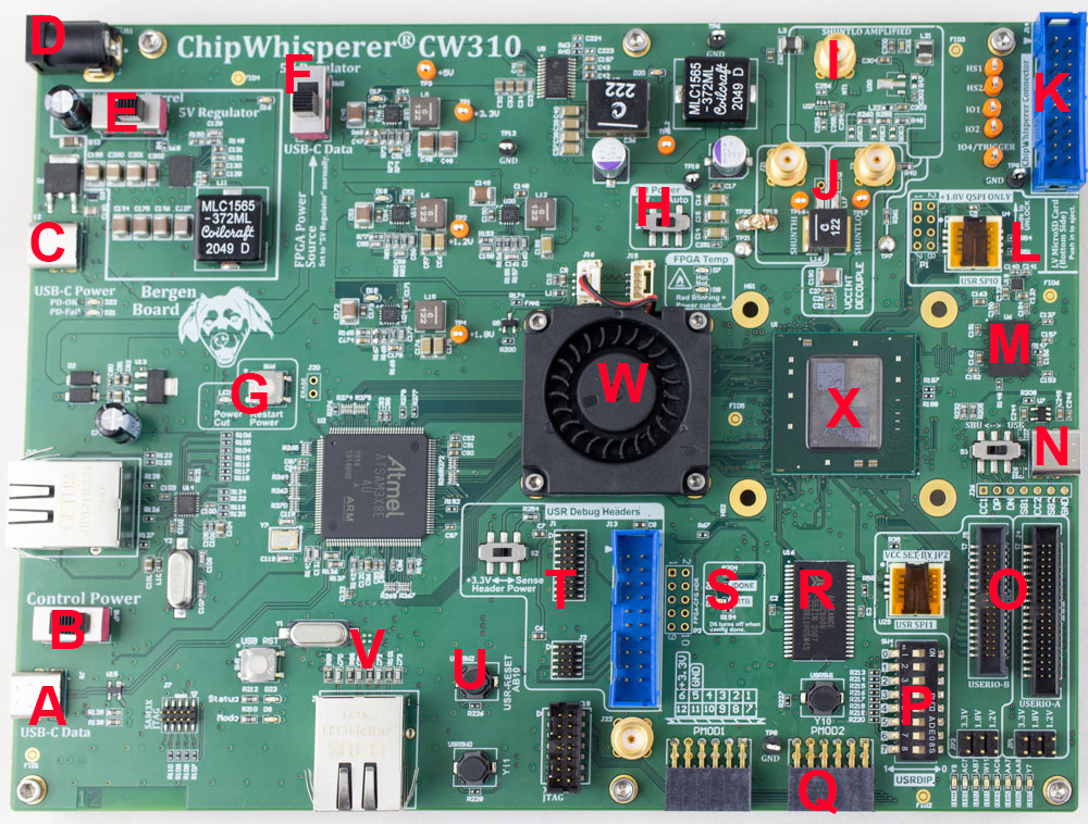 CW310 block diagram